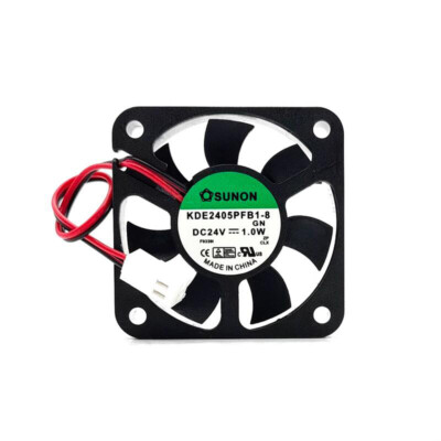 SUNON KDE2405PFB1-8 Fan DC24V 1.0W 2PIN Cooling Cooler Fans CPU Heat 50x50x10mm
