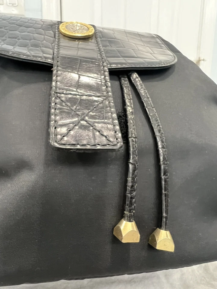 Vintage Versace Nylon Backpack - Image 3 of 4