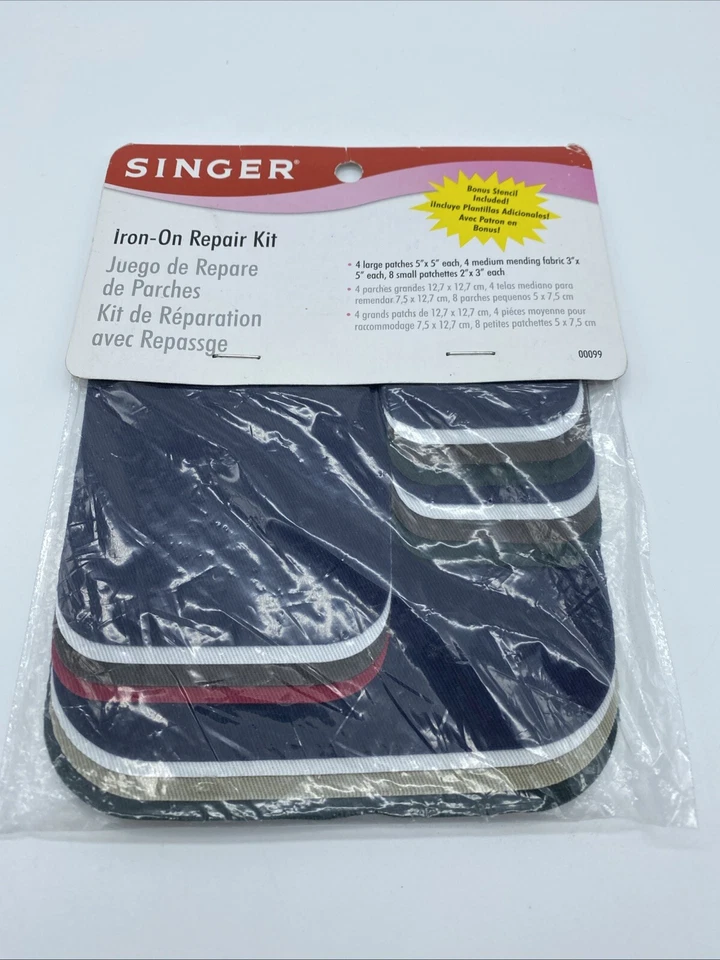 Singer Iron-On Patches Repair Kit 16/Pkg-Assorted Colors, 00099 - Image 2 of 4
