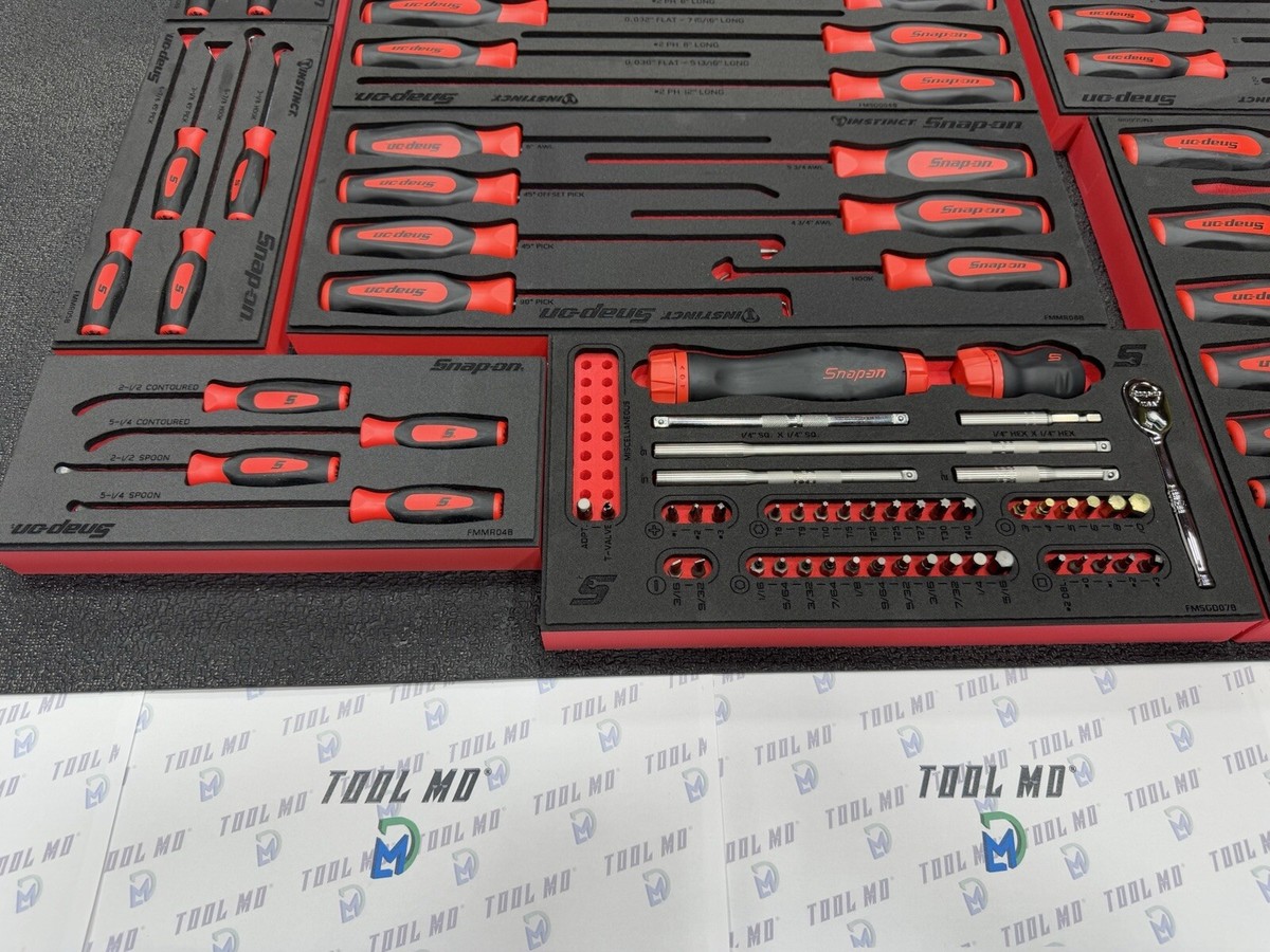 Snap-on Tools NEW 143-Piece Cloud 9 Ultimate Screwdriver Drawer