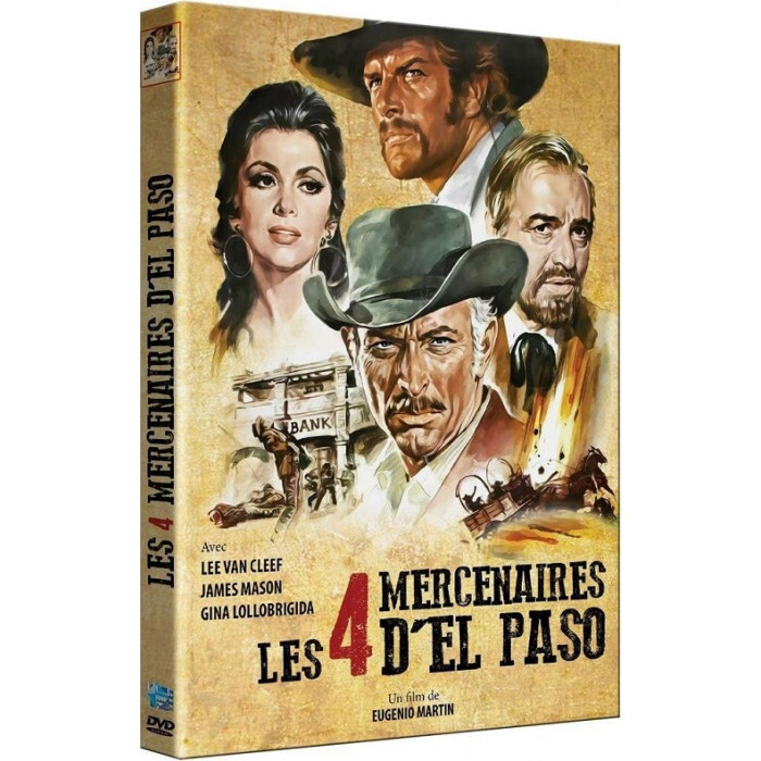 I 4 Mercenari D' El Paso DVD Nuova
