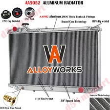 4 Core Aluminum Radiator For 91-97 Lexus Gs300 Toyota Aristo Jzs147 2jz-ge Mt