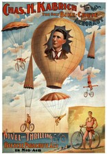 TH68 Vintage Circus Carnival Acrobat Poster A1 A2 A3 