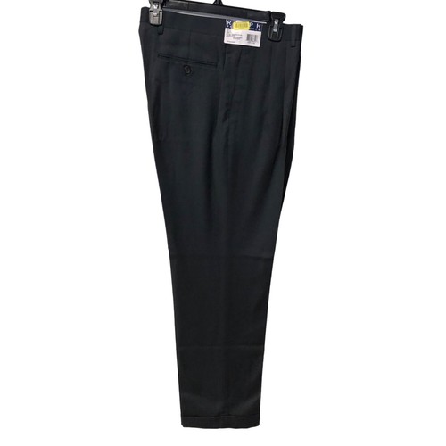 RALPH LAUREN MENS DRESS PLEATED CUFFED PANTS 33W X 32L NWT - Picture 2 of 8