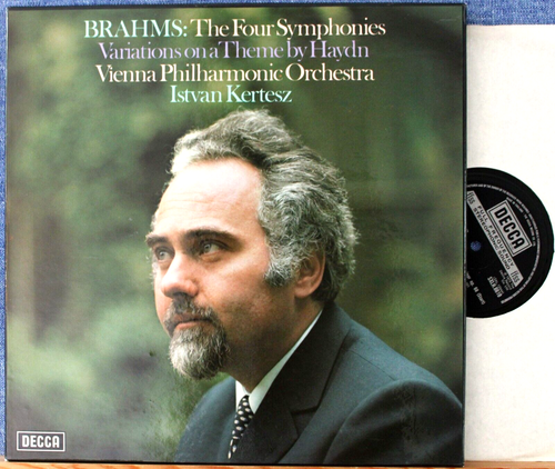 Kertesz. Brahms (Sinfonien; Haydn Variationen). Decca SXLH 6610-3 () Karton. NM