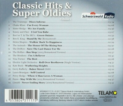 CLASSIC HITS & SUPER OLDIES VOL,1   CD NEU