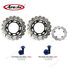 Front Rear Brake Disc Rotor Bolts Screws for Yamaha FZ-09 850 2014 - 2017 2015