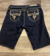 ROCK REVIVAL Betty 32 Mid-Rise Shorts Women s Size US W34 X L12