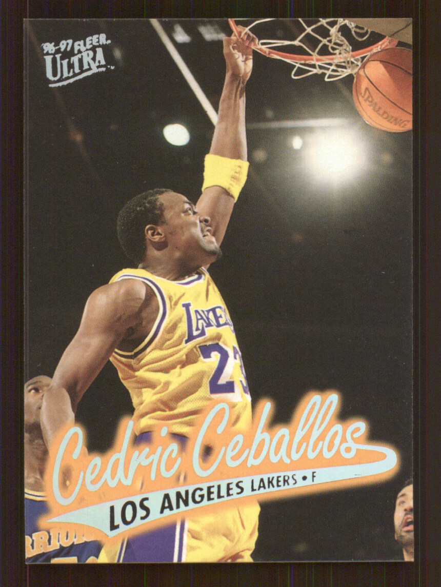 1996-97 Ultra #53 Cedric Ceballos