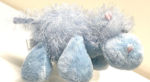 Hipopótamo azul GANZ #HM009 9", bolsa de felpa/frijol juguete animal de peluche lindo sin código - Imagen 7 de 12