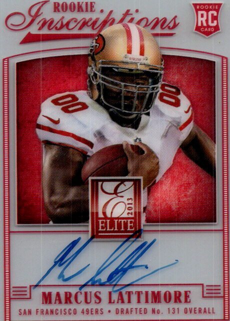 Marcus Lattimore Panini Score Hot Rookies #37 Autograph
