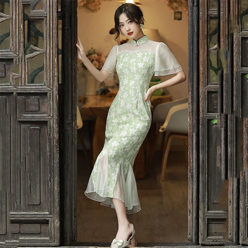 Vintage cheongsam hot sale