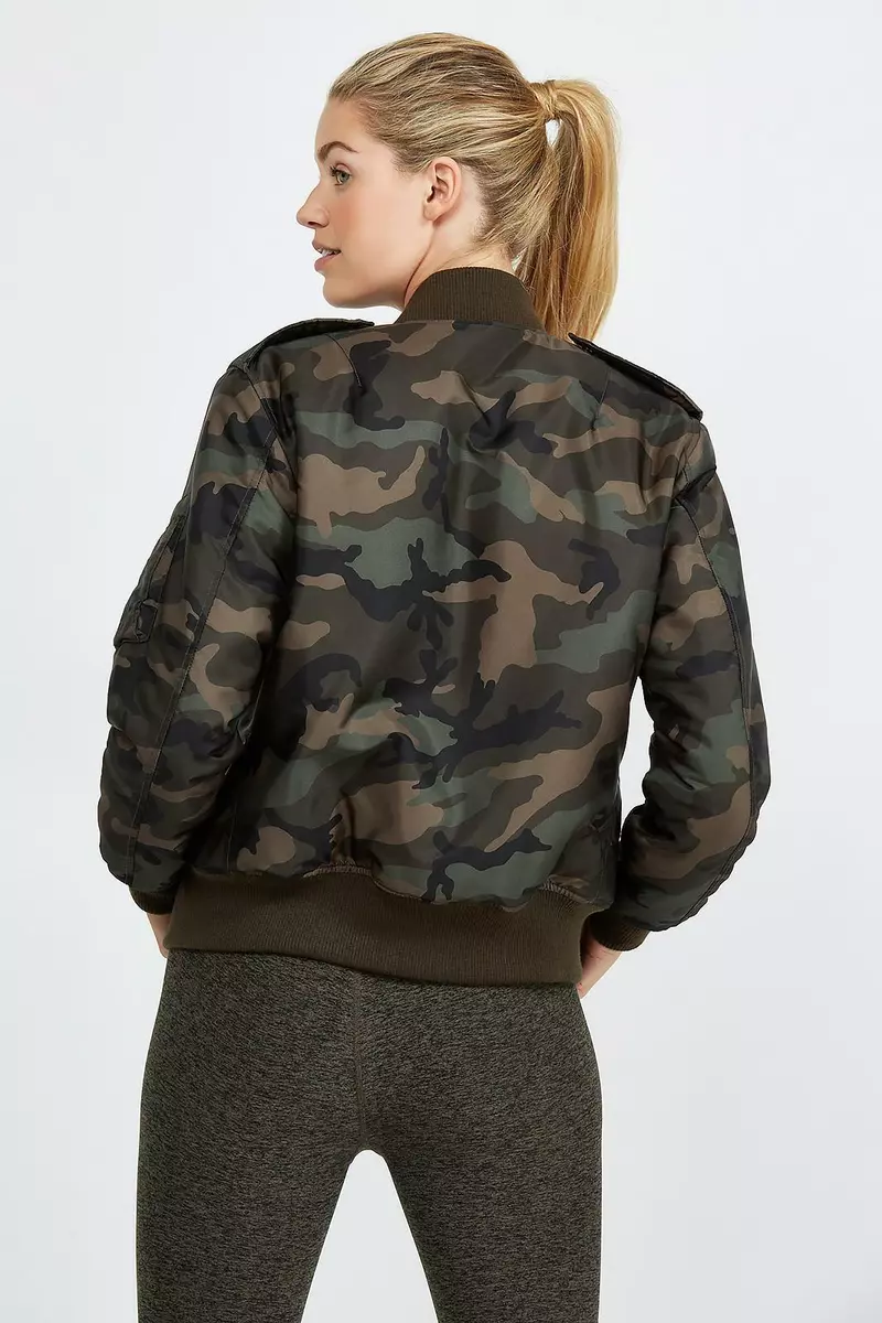 Sam top camo coat