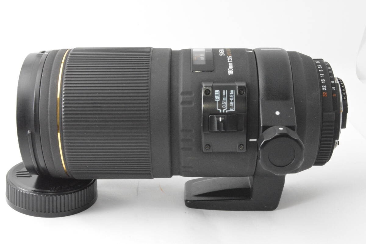 ≪Nikon≫SIGMA 180mm F3.5 APO MACRO DG HSM Sigma APO Macro 180mm F3.5 EX DG IF HSM Lens - Nikon Mount