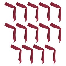 Head Ties Headbands 14 Pcs Ninja Karate Headband Sports Tie Back Porous Blue