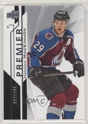 2018-19 Upper Deck Premier 23/199 Nathan MacKinnon #22 2y0
