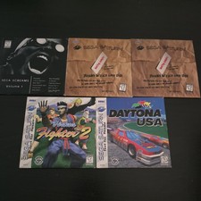 Sega Saturn Bootleg Sampler Demo Disc w/ Cardboard Sleeve 1995 Tested