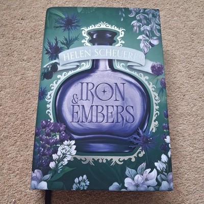 Fairyloot Iron And Embers By Helen Scheurerer - SIGNED Special Edition Book