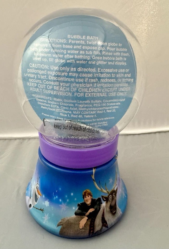 Disney Frozen Olaf Glitter Globe Banho Bolha 8 fl oz – Selado - Imagem 2 de 4