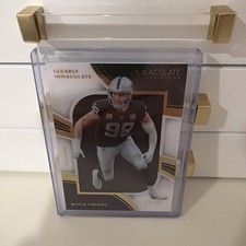 2025 Immaculate Collection Maxx Crosby Clearly Immaculate /99 #CIJ-MC Raiders