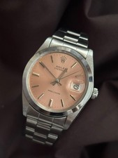 Rolex Oysterdate Silver Men