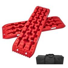 Recovery Traction Boards, Offroad Tracks Board, Traction Tire Ladder, 41"-Red