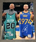 Stephen Curry "2974" (NBA Record) Warriors 8x10 Fanatics Signed Photo USASM BAS