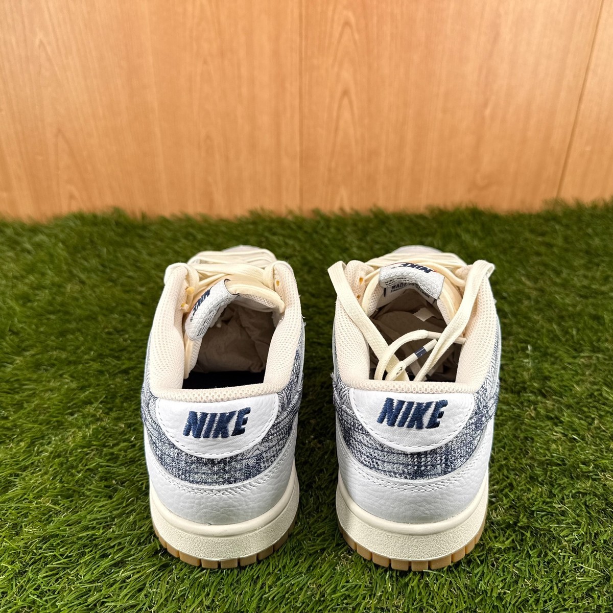 Nike Dunk Low New Americana Washed Denim FN6881-100 Men's 8.5