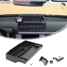 Center Console Dash Storage Box Tray Phone Holder Stand Mount For Bronco 2021+