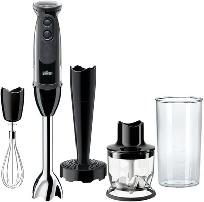 Multiquick 5 Vario Hand Blender (SS Blending Shaft+1.5C Chopper+ Masher + Whisk+