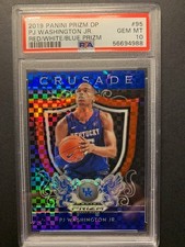2019 Panini Prizm Red, White, Blue, PJ Washington Rookie  PSA 10 - Tough Rare !