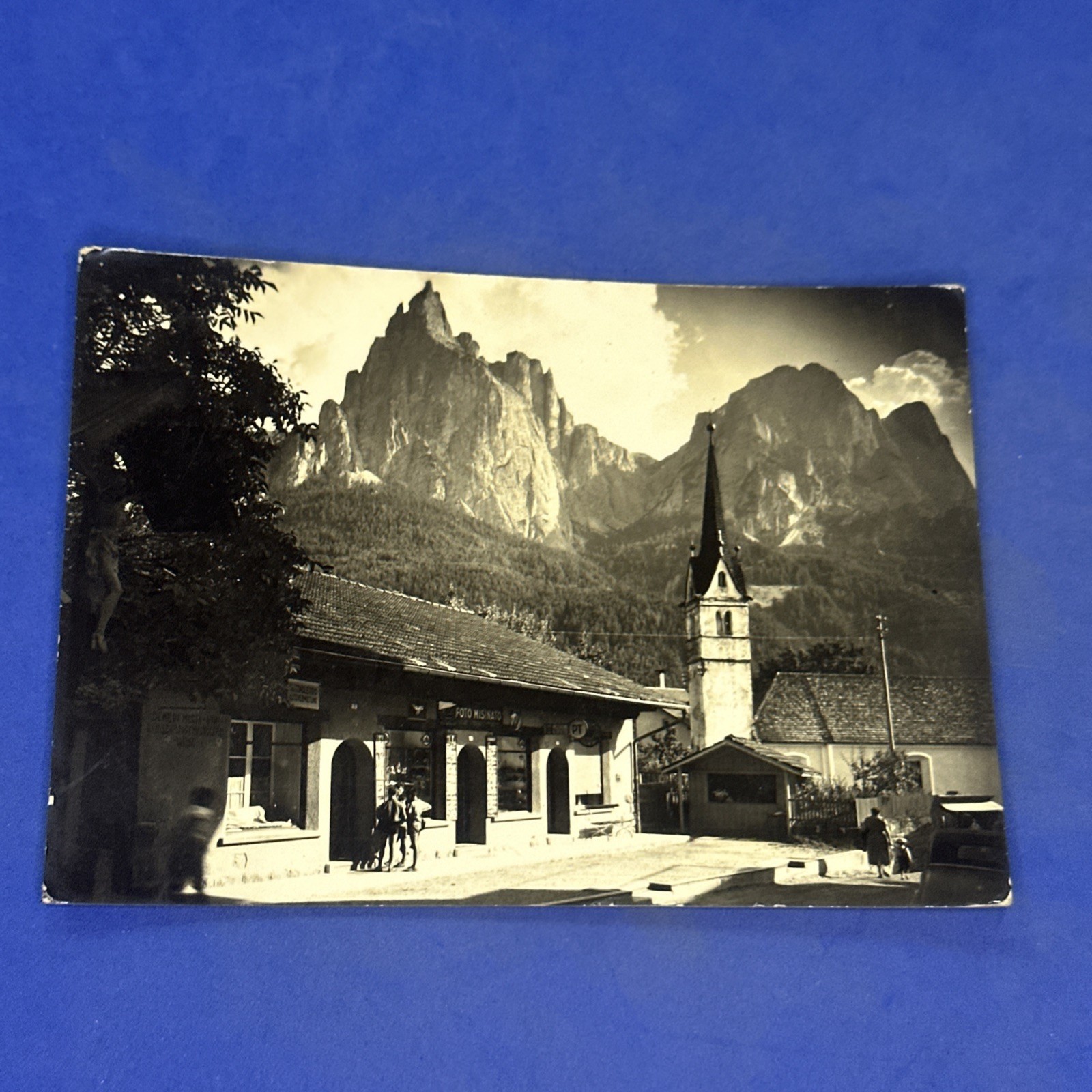 SINSI VERSO LO SCILIAR -bianco E Nero - CARTOLINA - VINTAGE POSTCARD