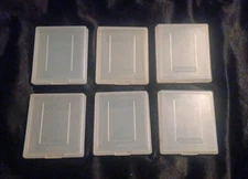 6 Lot - Official Original Nintendo Brand Gameboy Plastic Game Case Cartridge OEM