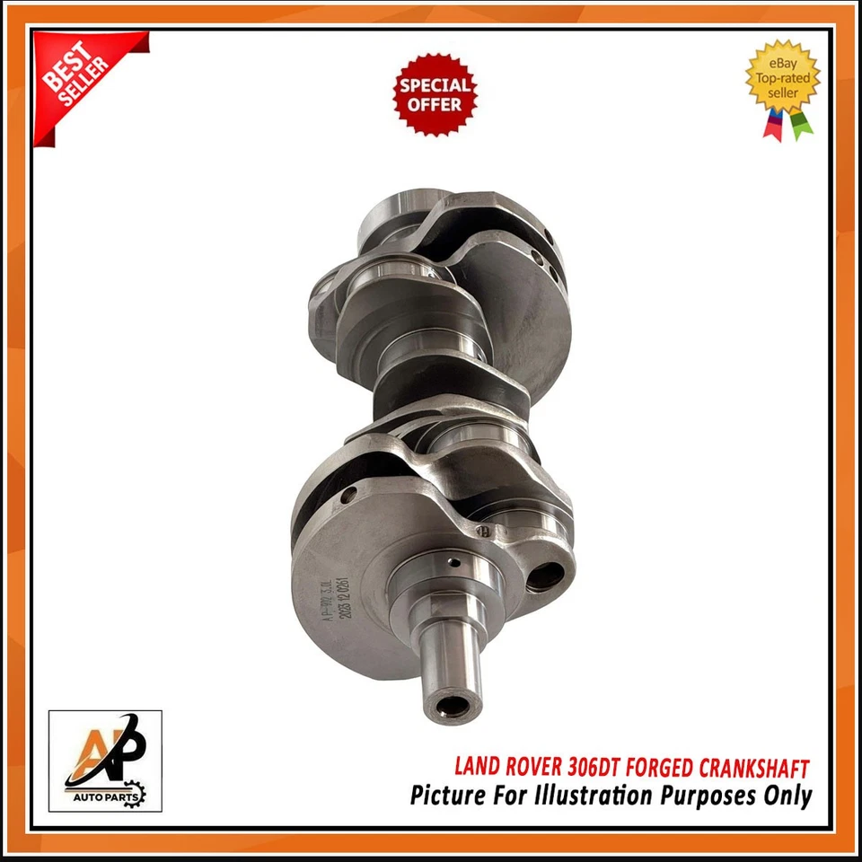 FOR JAGUAR RANGE ROVER 306DT FORGED CRANKSHAFT SPECIAL LIMITED OFFER - BRAND NEW - Image 2 of 3