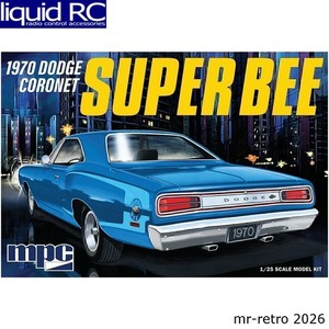 MPC 985 1:25 1970 D0dge Coronet Super Bee Modèle en plastique Kit