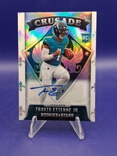 2021 Panini Rookies & Stars Crusade Travis Etienne #CR-29 Silver Prizm Auto (RC)