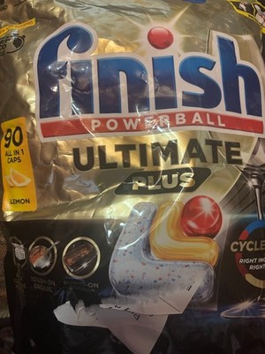 Finish Ultimate Plus Infinity Shine Citrus Spülmaschinentabs 90 Finish Caps