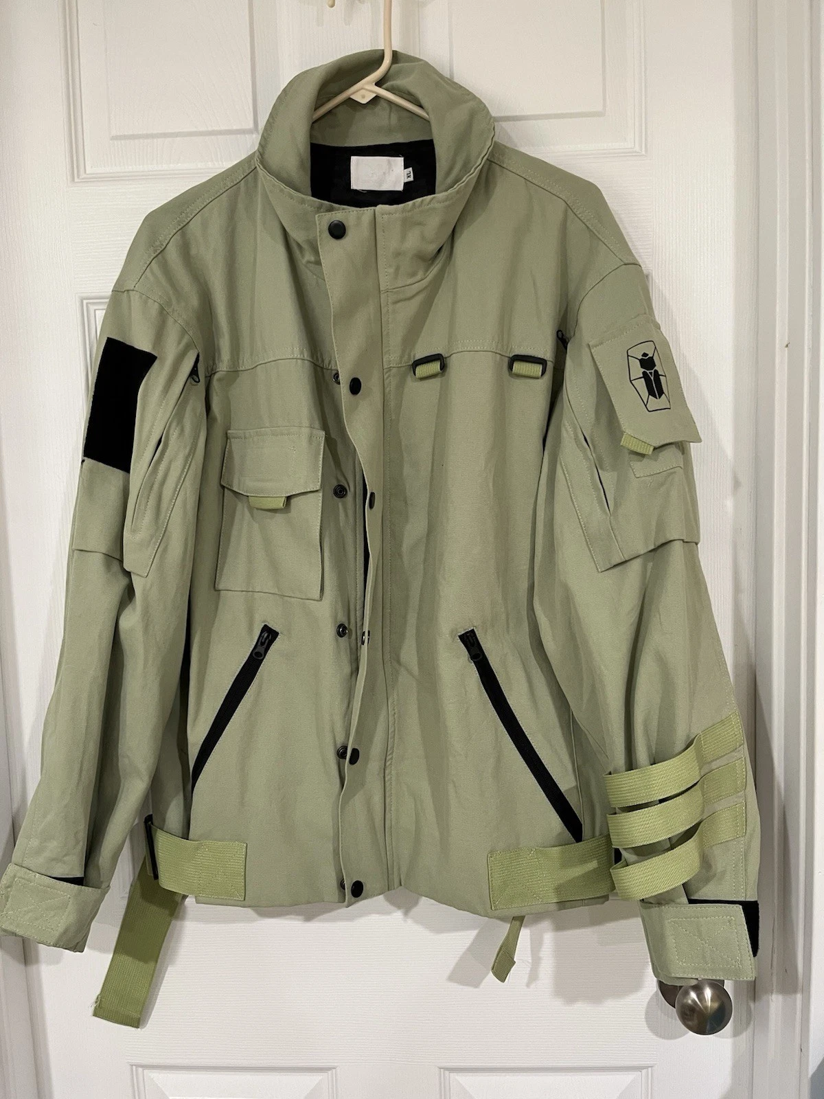 Original Design UNM Tactical, Military style Jacket size XL Green Pockets Plus