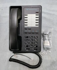 Vodavi Starplus 2802-00 Single Line Speakerphone Black Refurb