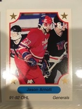 1991-92 7th Inning Sketch OHL - Jason Arnott #148 (RC)