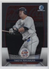 2023 Bowman NPB Nippon Professional Baseball Chrome Takeya Nakamura #100 1u6