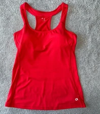 Gap Fit Neon Coral Workout Tank Women's Medium