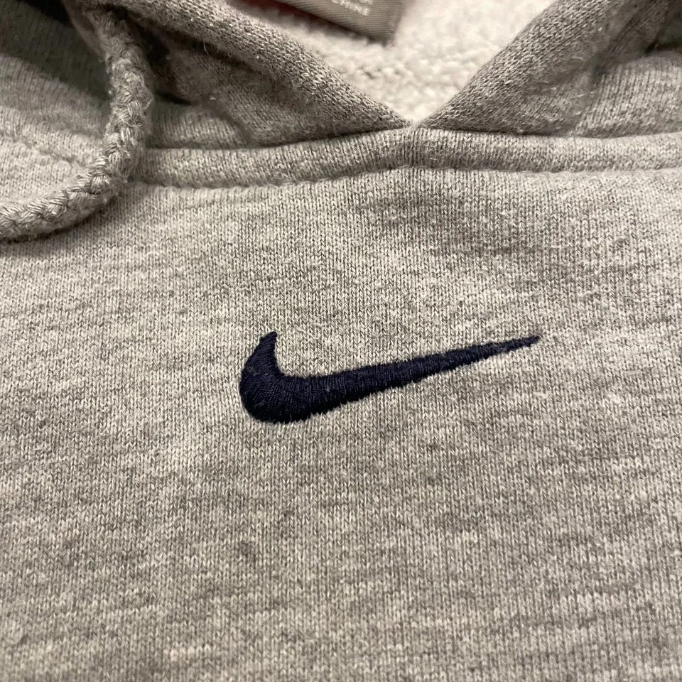 Vintage Virginia Cavaliers Hoodie Men XXL Gray 90s Y2K Center Swoosh Nike Team - Image 4 of 4