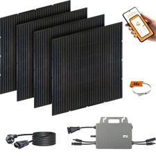 Slim-Line Modul 4er Set mit Wechselrichter 4x200Wp IP67 Solar …