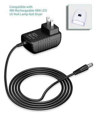 AC/DC Adapter For IBN Rechargeable 48W LED UV Nail Lamp Nail Dryer Power Supply