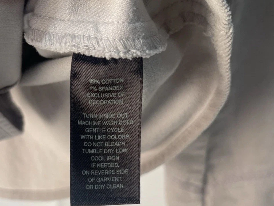 White House Black Market Gray Women's Corduroy Light Jacket Sz. 6 Office Fall - Image 4 of 4