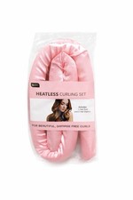 Heatless Hair Curling Rod Headband Satin Set Soft No Heat Curls Overnight 1pc 