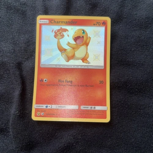 Pokemon TCG Charmander SV6/SV94 Hidden Fates Shiny Vault Holo Rare Card