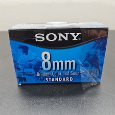 Sony 8mm Video Cassette Tapes 120 Min Standard Grade P6-120MPL 2 Pack