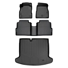 SMARTLINER A0376/B0376/D0376 2-Row Floor Liners & Behind Second Cargo Liner